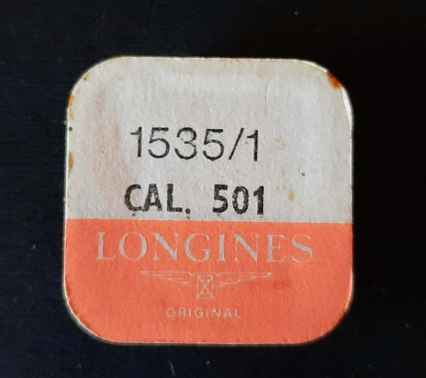 LONGINES CAL. 501-508 WENDUNGSRAD MONTIERT PART No. 1535/1 ~NOS~
